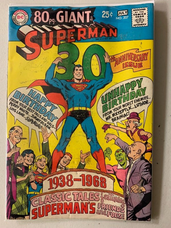 Superman #207 4.5 (1968)