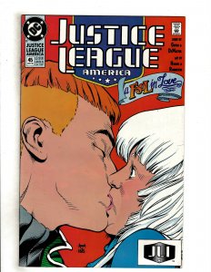 Justice League America #45 (1990) DC Comics Superman Flash OF6