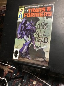 The Transformers #5 (1985) Original series! High-grade! NM- Wow! Tons listed!