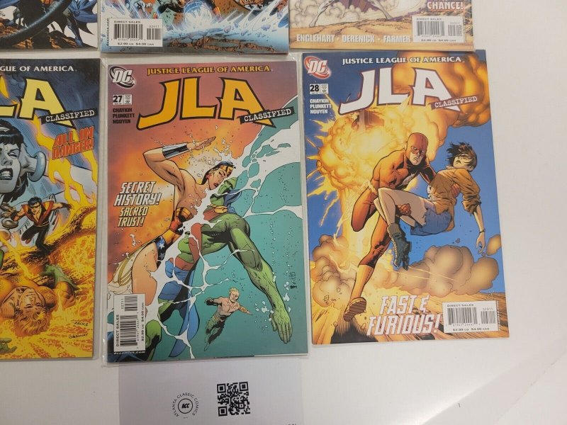 6 JLA DC Comic Books #21 23 24 25 27 28 5 TJ18