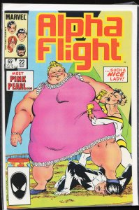 Alpha Flight #22 (1985) Alpha Flight [Key Issue]
