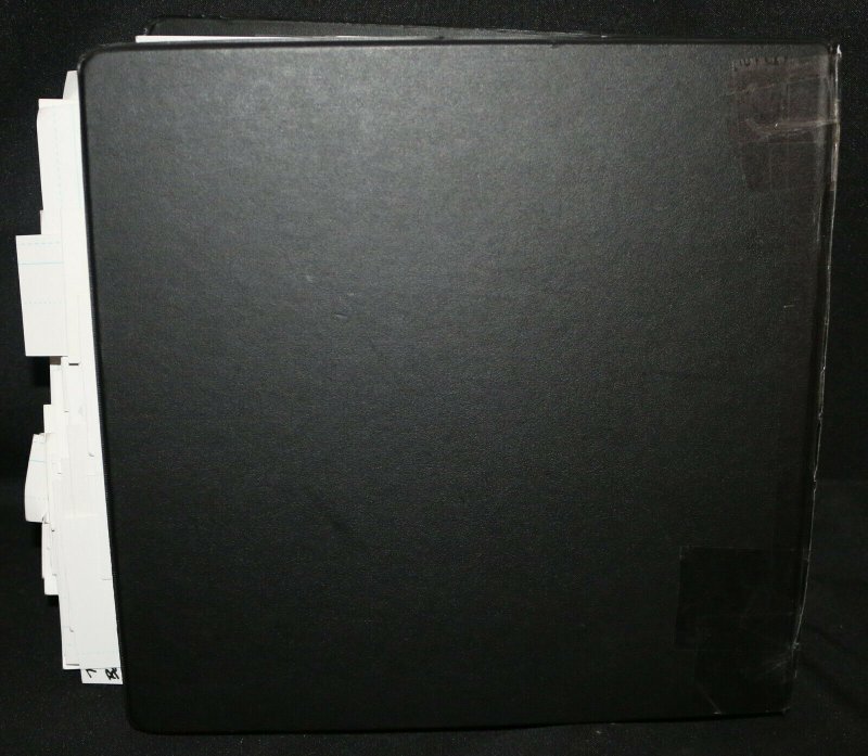 Joe Kubert's War Army Reference Guide Binder w COA - M-Tanks