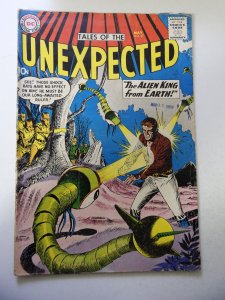 Tales of the Unexpected #37 (1959) GD/VG Condition moisture stains ink stamp fc