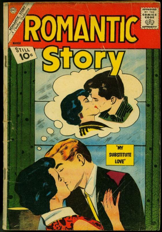 Romantic Story #59 1962- Charlton Comics- Substitute Love F/G