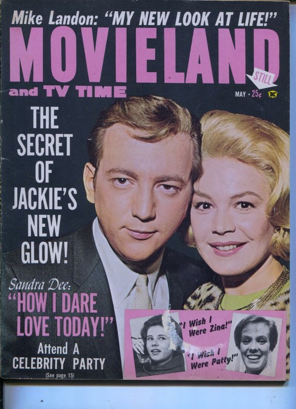 Movieland And TV Time-Bobby Darin-Sandra Dee-Beatles-May-1964 