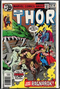 Thor #278 (1978) Thor