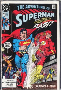 Adventures of Superman #463 (1990) Superman