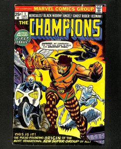 Champions #1 Ghost Rider Black Widow Hercules!