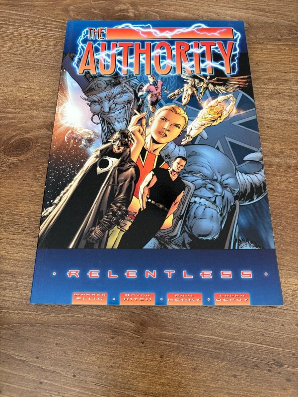 Relentless The Authority Wildstorm Comic Book TPB Graphic Novel 11 J376