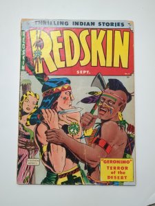 Redskin #6 (Youthful 1951) Bondage Cover Good 2.0