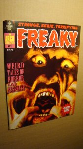 FREAKY 1 EERIE CREEPY *NM- 9.2* VIRGIL FINLAY ART FAMOUS MONSTERS RAY FERRY