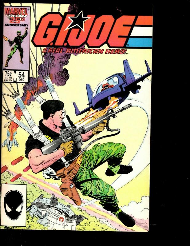 12 G.I. Joe Marvel Comics # 35 36 46 50 54 Yearbook 2 + Special 1 2 3 4 6 7 JF26