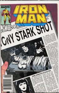 Iron Man #243 (1989) Iron Man