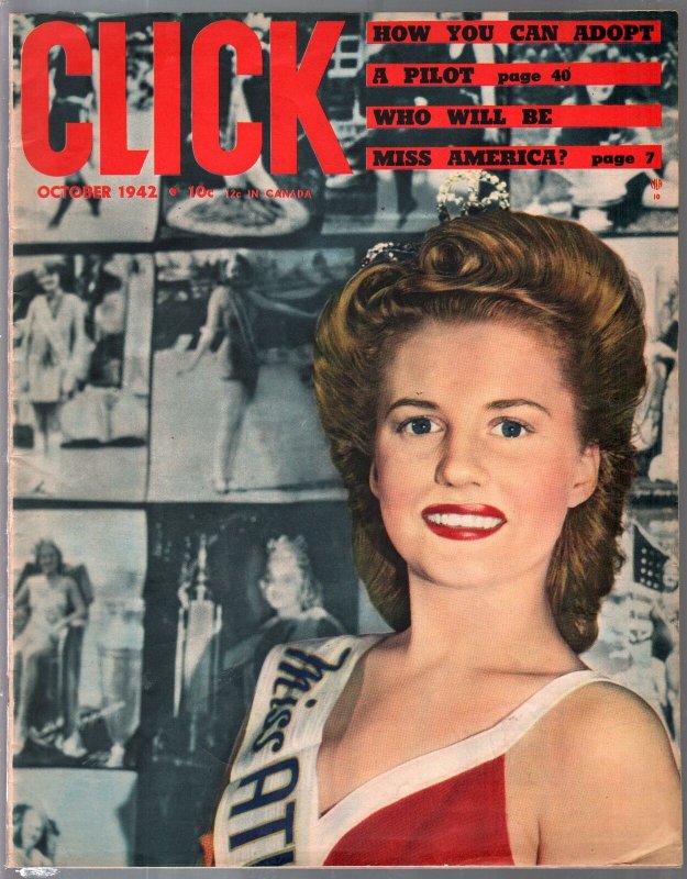 Click 10/1942--cheesecake-exploitation-Miss America-Hitler-Lou Gehrig-FN