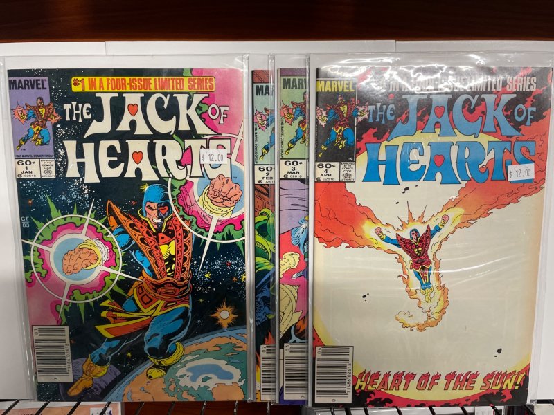 Jack of Hearts #1-4 (1984)