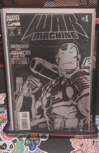 War Machine #1 Newsstand Cover (1994)