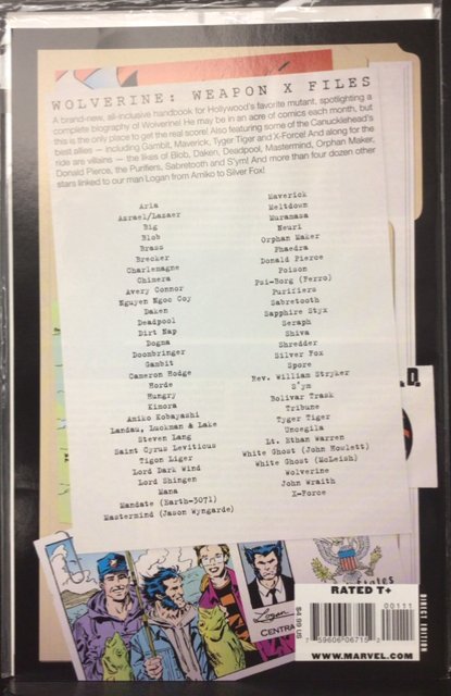 Wolverine: Weapon X Files (2009)