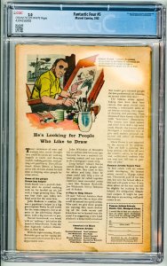 Fantastic Four #5 (1962) CGC 2.0 1st Appearance of Dr. Doom!