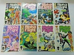 Alpha Flight lot #2-106 50 different books 8.0 VF (1983)