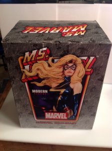 Marvel Bowen Designs Ms. Marvel mini-bust MIB #0489/1000 Captain Carol Danvers