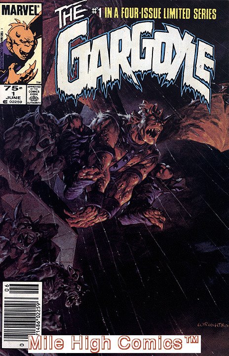 GARGOYLE (1985 Series) #1 NEWSSTAND Very Fine Comics Book