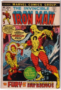 Iron Man   vol. 1  # 48 VG