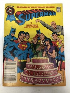 Blue Ribbon Digest : The Best Of DC (1985) # 16 • DC Comics • Superman • Damaged