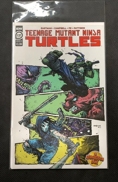 Teenage Mutant Ninja Turtles #137 Cover B (2023)
