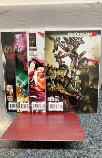 X-Men: Legacy #220-245 lot all books vg or better