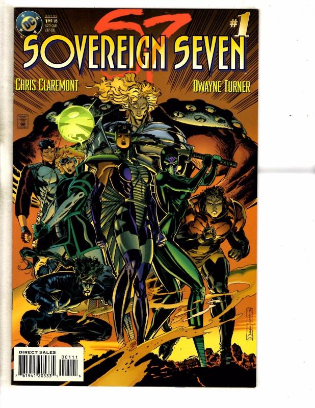 7 DC Comics Soverign Seven 1 2 3 4 + Metal Men 1 + Xenobrood 0 Darkstars 24 PP16 