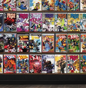 Huge Lot 150+ Comics with X-Men, X-Men: Legacy, New X-Men, Alpha Flight & More!