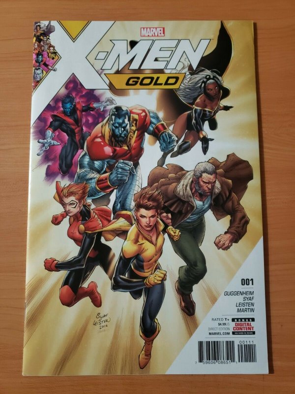 X-Men Gold #1 ~ NEAR MINT NM ~ 2017 Marvel Comics