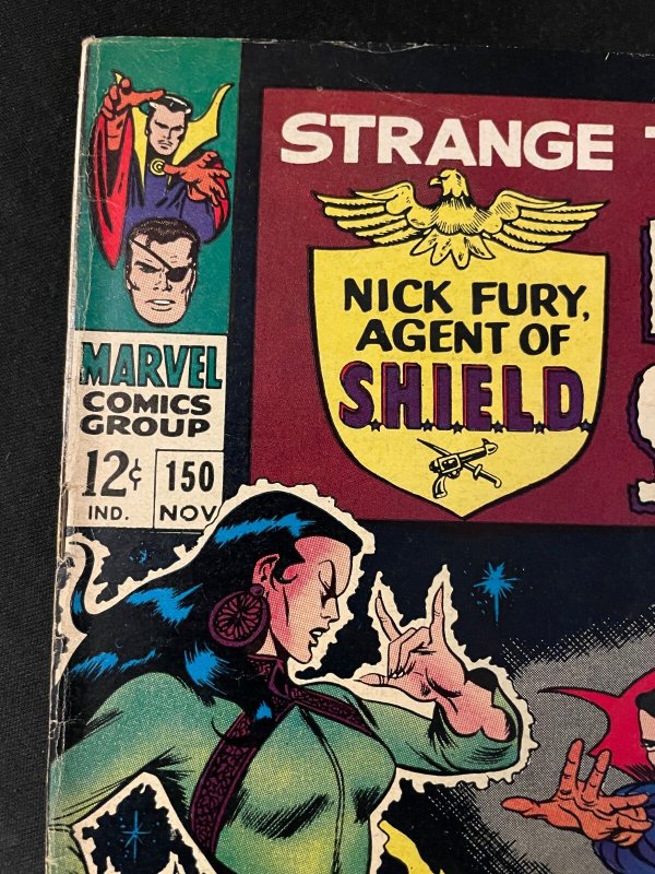 STRANGE TALES #150 John Buscema's First Art at Marvel, F+ Condition