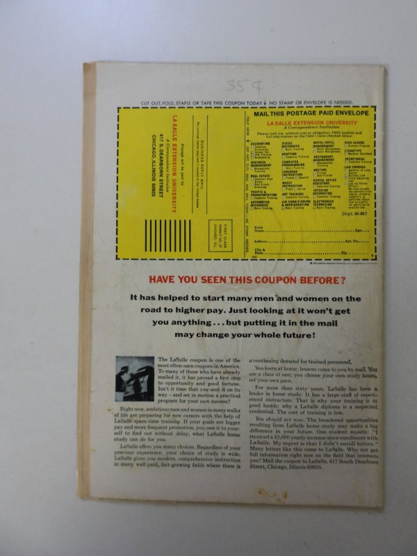 Iron Man #64 (1973) VG- condition moisture damage