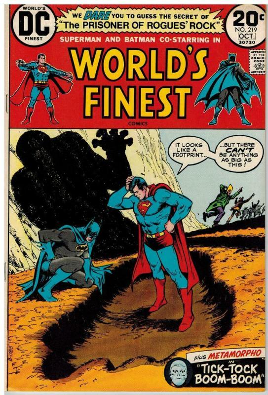 WORLDS FINEST 219 VF-NM COMICS BOOK