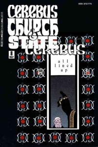 Cerebus: Church And State #8 VF ; Aardvark-Vanaheim | 58 Dave Sim