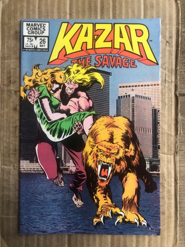 Ka-Zar the Savage #26 (1983)