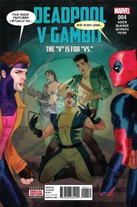 Deadpool Vs Gambit #4 Marvel Comics Comic Book