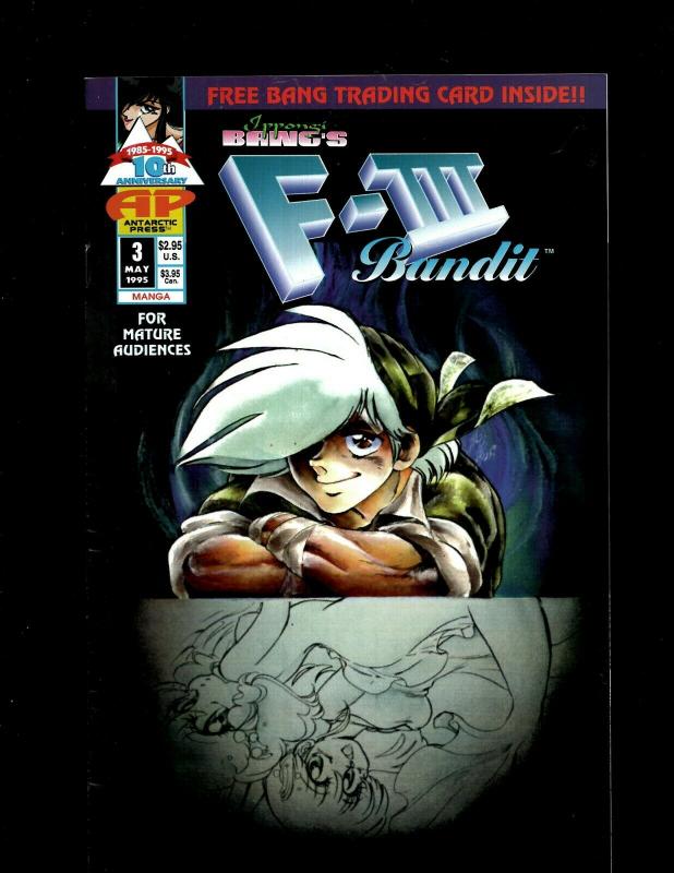 Lot of 11 Comics F-III Bandit 1 2 3 4 6 Lady Death 4 3 1 1 2 Lingerie 1 J398