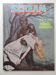 Scream #4 (1974) Werewolf Spectacular! Sharp Fine+ Condition!