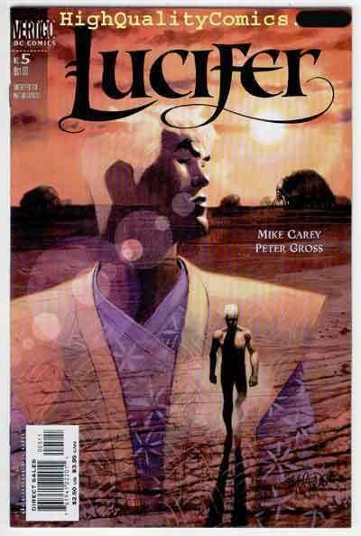 LUCIFER #5, NM-, Devil, Vertigo, Demons, Peter Gross, 2000, Mike Carey