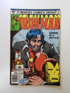 Iron Man #128 (1979) VG+ condition moisture damage