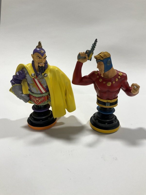 Flash Gordon Mini Busts Twin Pack Randy Bowen Ming Merciless 1151/1500 Mint 2003