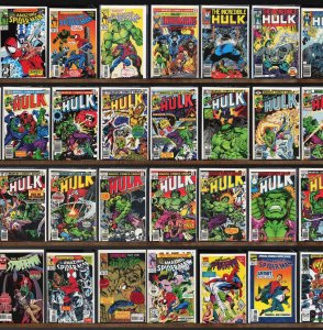 Huge Lot 140+ Comics with The Incredible Hulk, The Amazing Spider-Man & More!