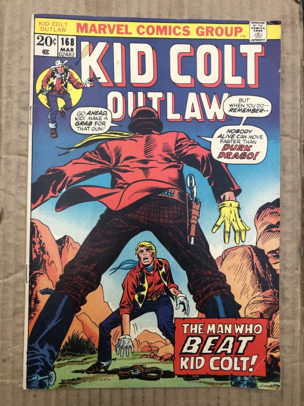 Kid Colt Outlaw #168 (1973)