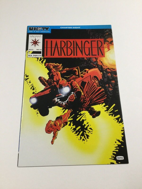 harbinger 8 nm near mint valiant 