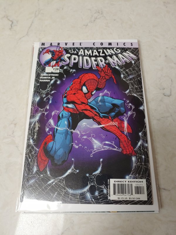 The Amazing Spider-Man #34 (2001)  J. SCOTT CAMPBELL COVER