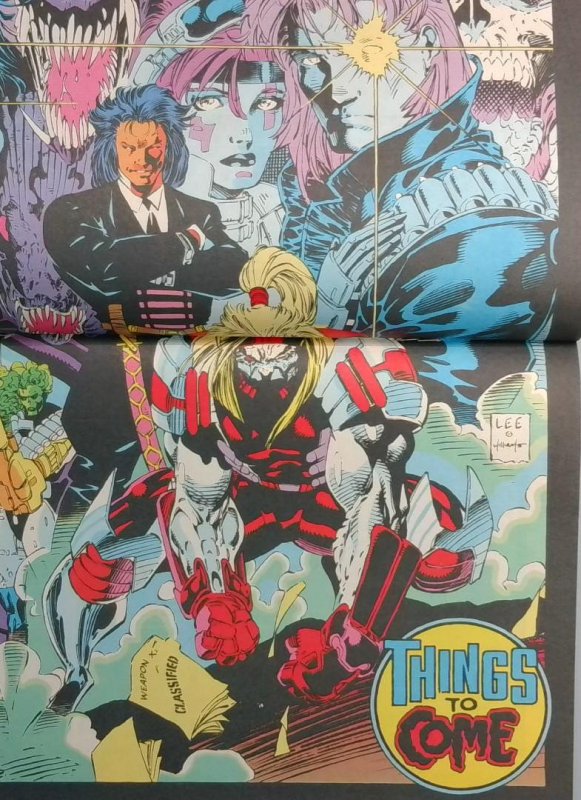 X-Men #1 VF+ Omega Red Pin Up Marvel 1992 FE1