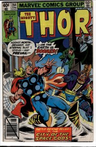 Thor #284 (1979) Thor