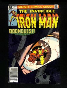 Iron Man #149 Newsstand Variant Doctor Doom!